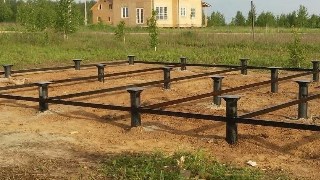 Установка и монтаж - винтовые сваи в Городце для свайного фундамента дома. Цена от 2080 руб - видео закручивание